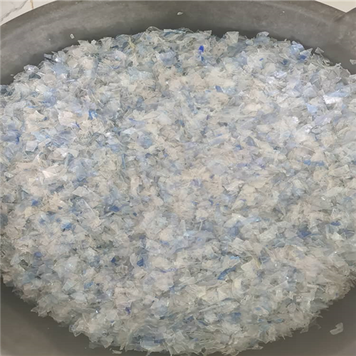 White and Blue Mixed PET Flakes of 420 MT Available for Sale from Apapa, Lagos