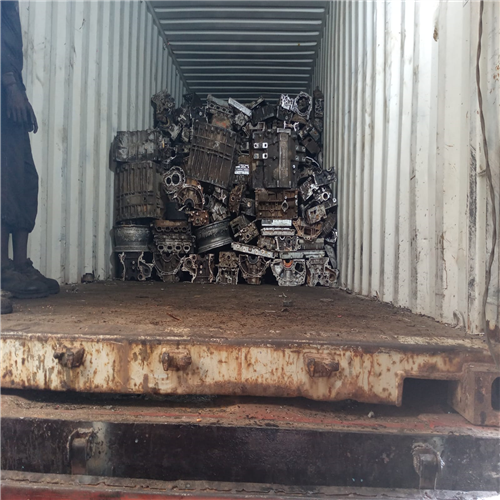 Supplying 36 Tons of Cast Aluminum Engine Scrap from Kenya 