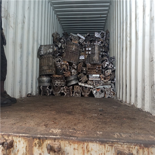 Supplying 36 Tons of Cast Aluminum Engine Scrap from Kenya 