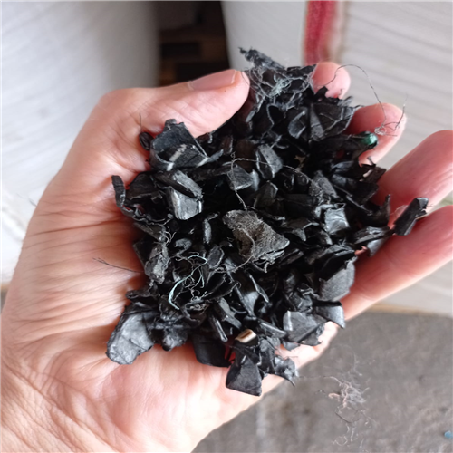Shredded and Washed, LDPE Rigid Black Color: Ready for Regular Global Supply 