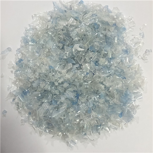 "PET FLAKES - MIXED CLEAR & LIGHT BLUE" for SALE