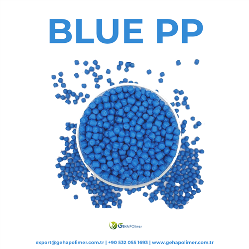 Blue PP Granules - 2000 Tons For Sale