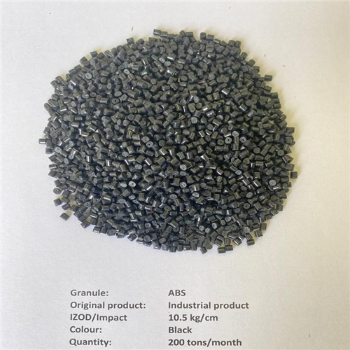 ABS REGRANULES BLACK, CONTINUOUS PRODUCTION!