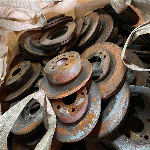 200-500 MT of “Cast Iron Rotor and Drum Scrap” Available for Sale | Canada