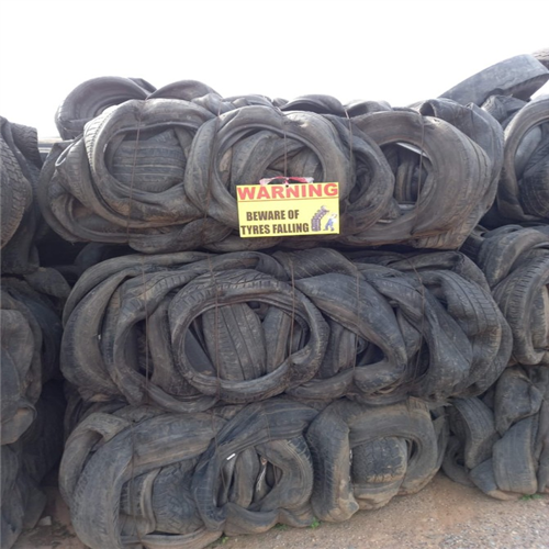 Large Quantities of Baled Tyre Scrap Available for Sale from South Africa to Global Markets 