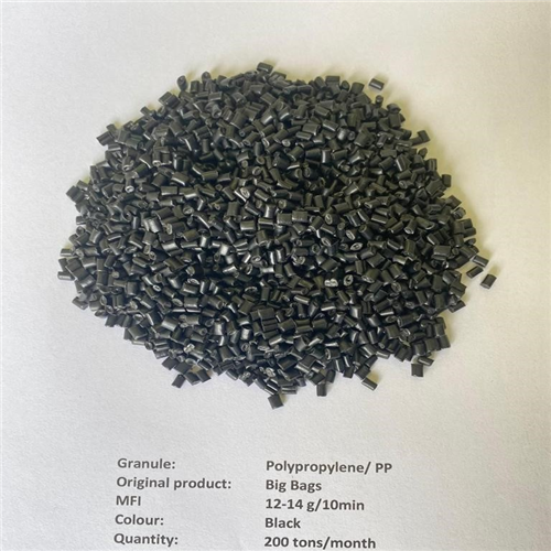 200 MT of PP Regranulate Black on a Monthly Basis from Europe, Croatia, Globally