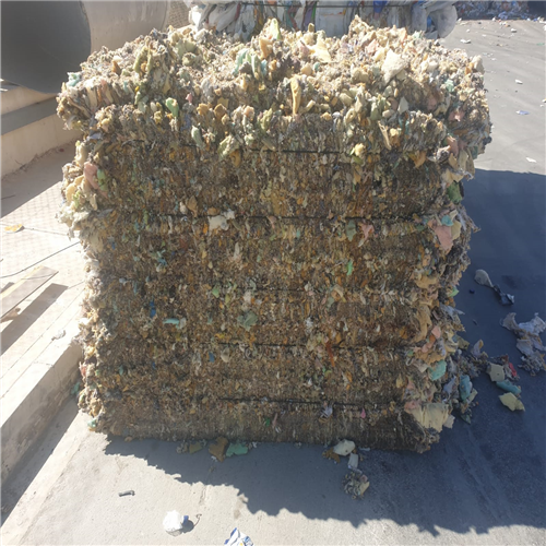 60 Tons of Mattress Foam Scrap Bales, Ready to Export from Malta to the Global Market 