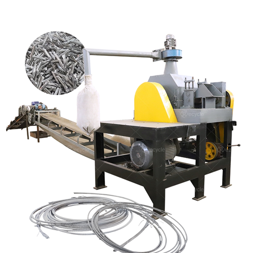 Scrap Aluminum Steel Separating Machine ACSR Cutting Machine ACSR Wire Chopper